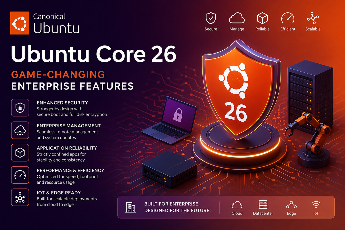 Ubuntu Core 26 Offers Game-Changing Enterprise Features
