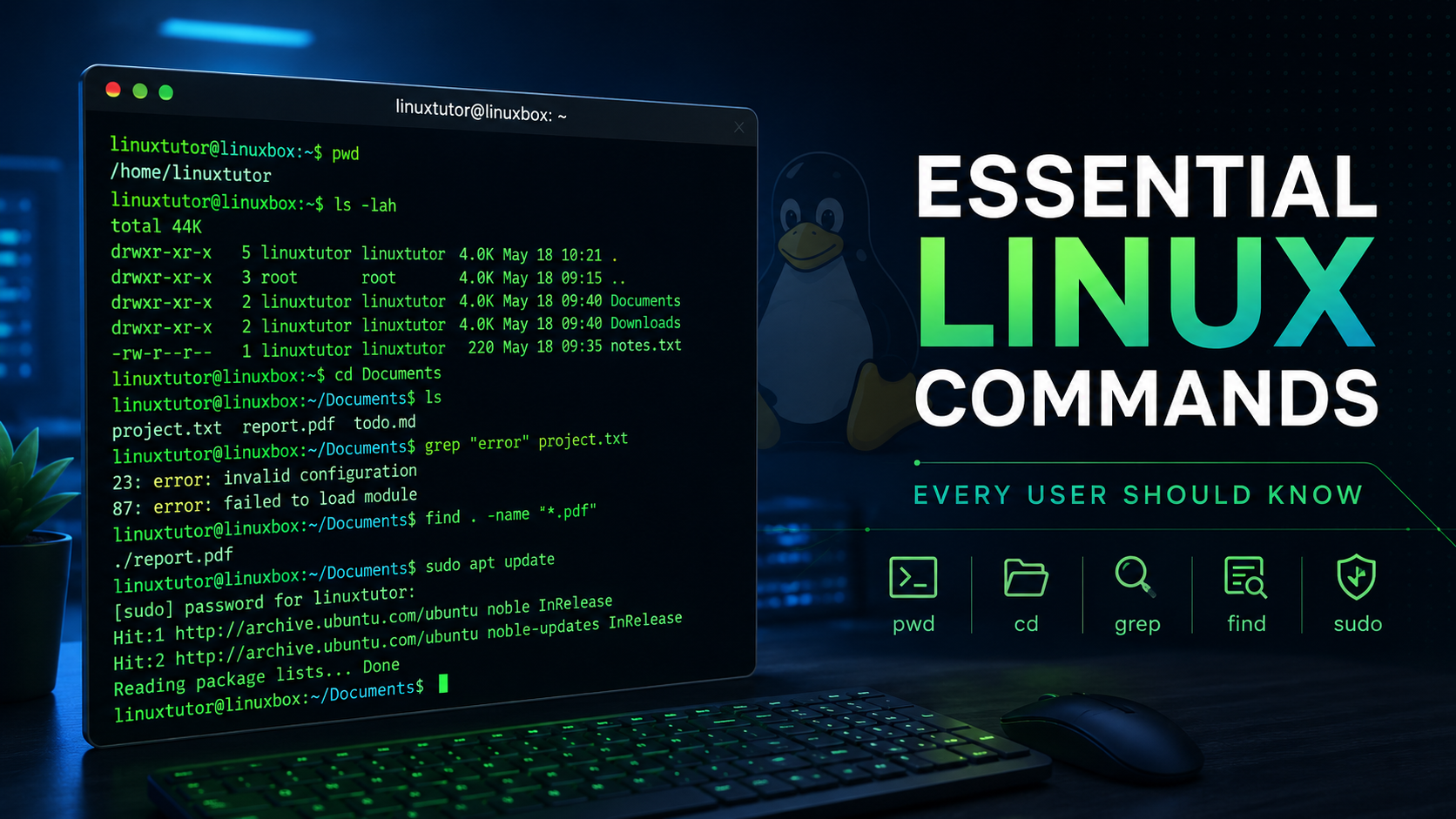 Essential Linux Commands Every User Should Know